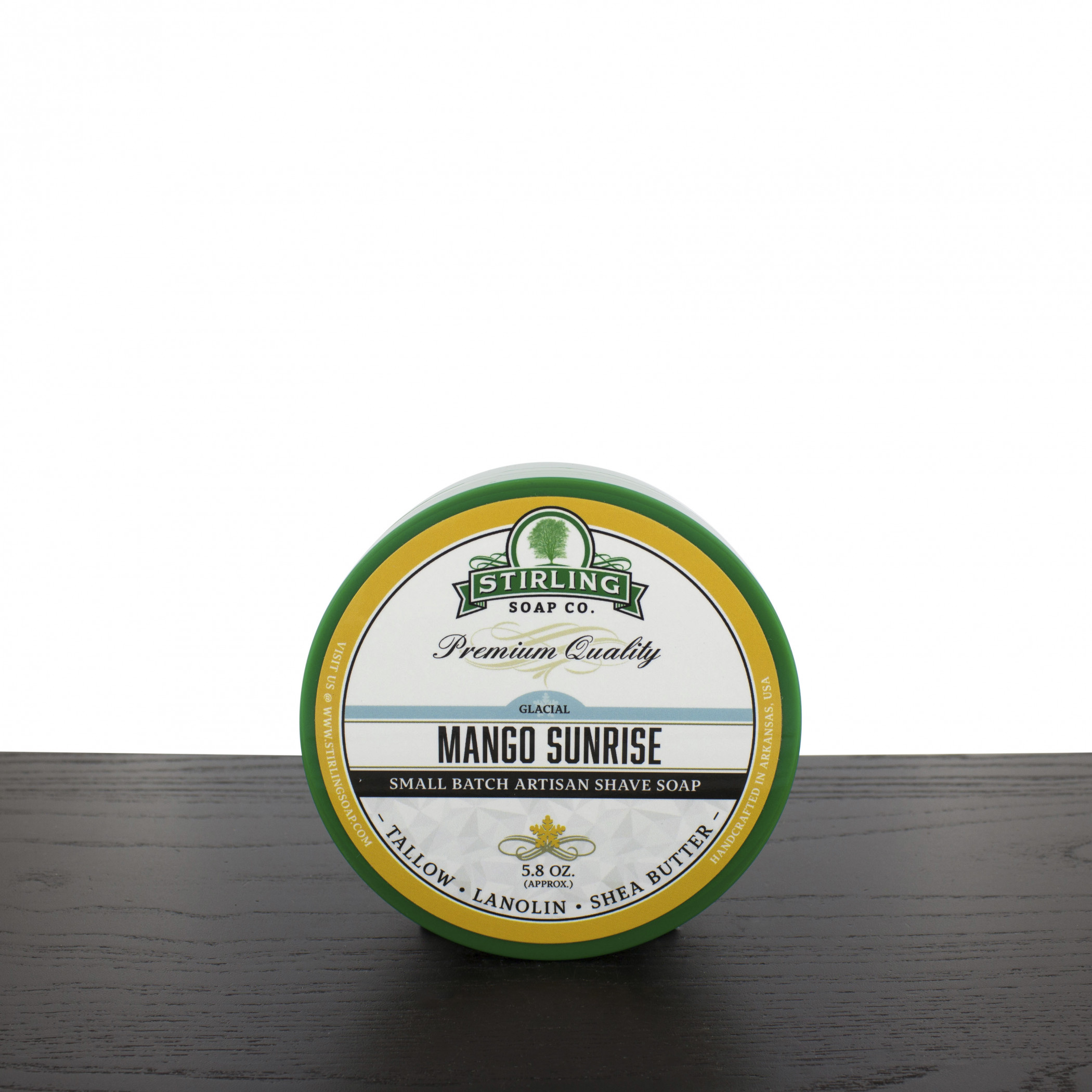 Product image 0 for Stirling Soap Company Shave Soap, Glacial Mango Sunrise